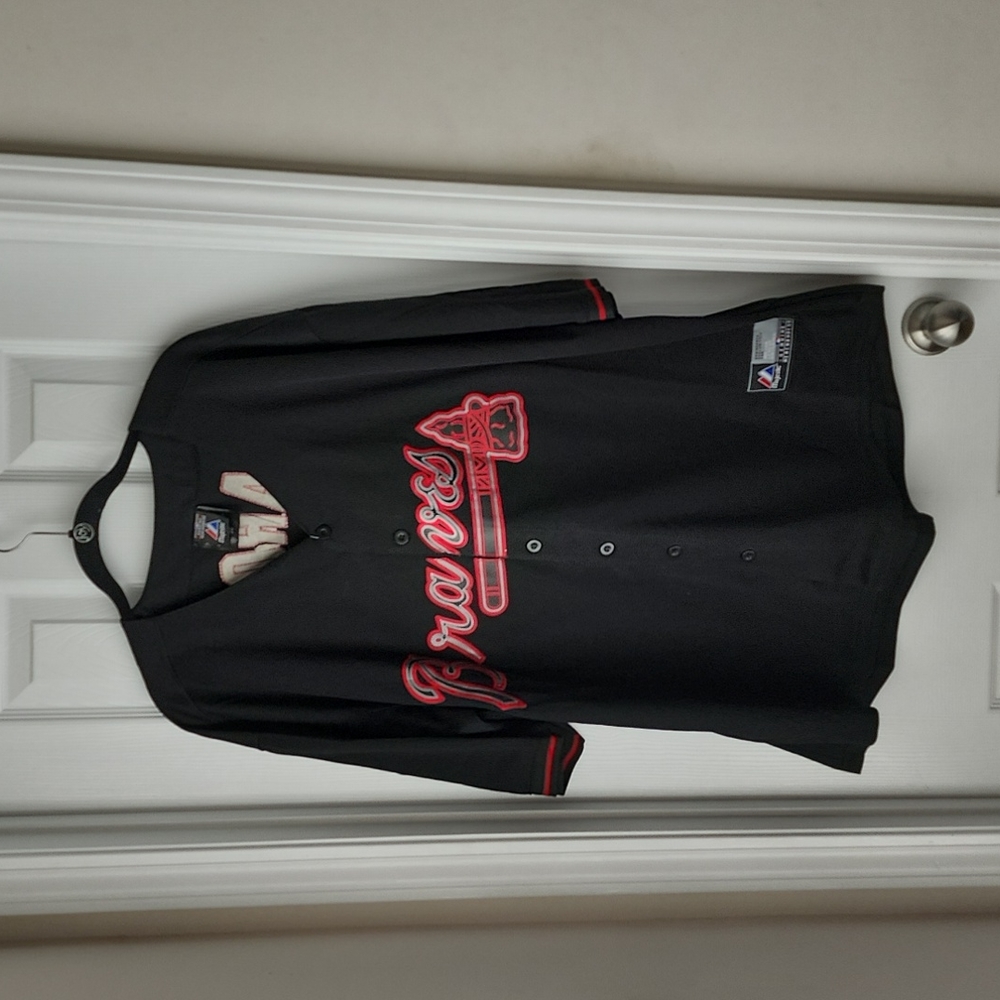 🔥Hank Aaron Jersey Authentic Jersey